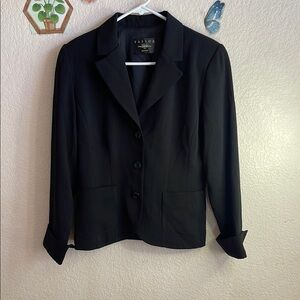 Tailor B. Moss Black Blazer Classic Fitted Style